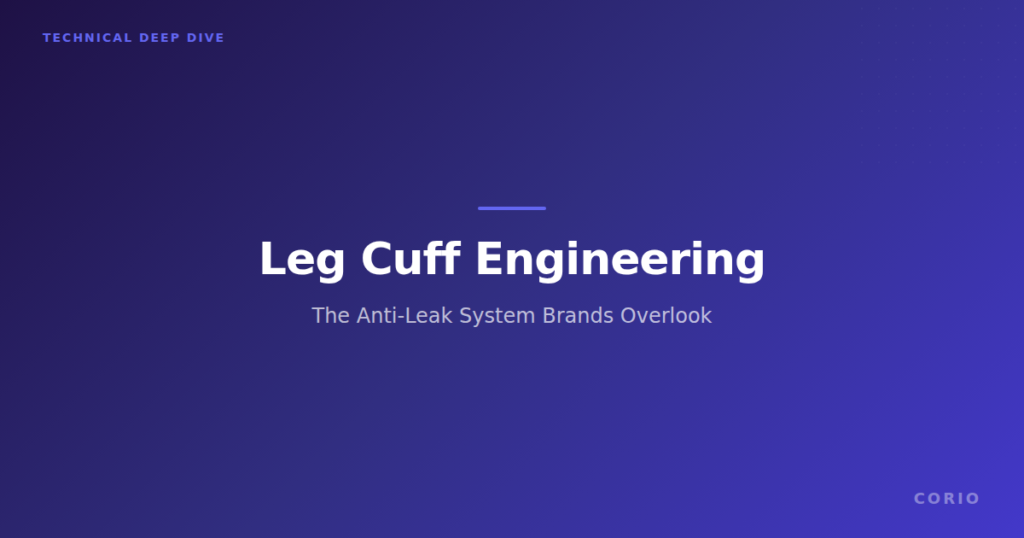 Leg Cuff Engineering: The Anti-Leak System Most Brands Overlook