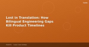 Lost in Translation: How Bilingual Engineering Gaps Kill Product Timelines