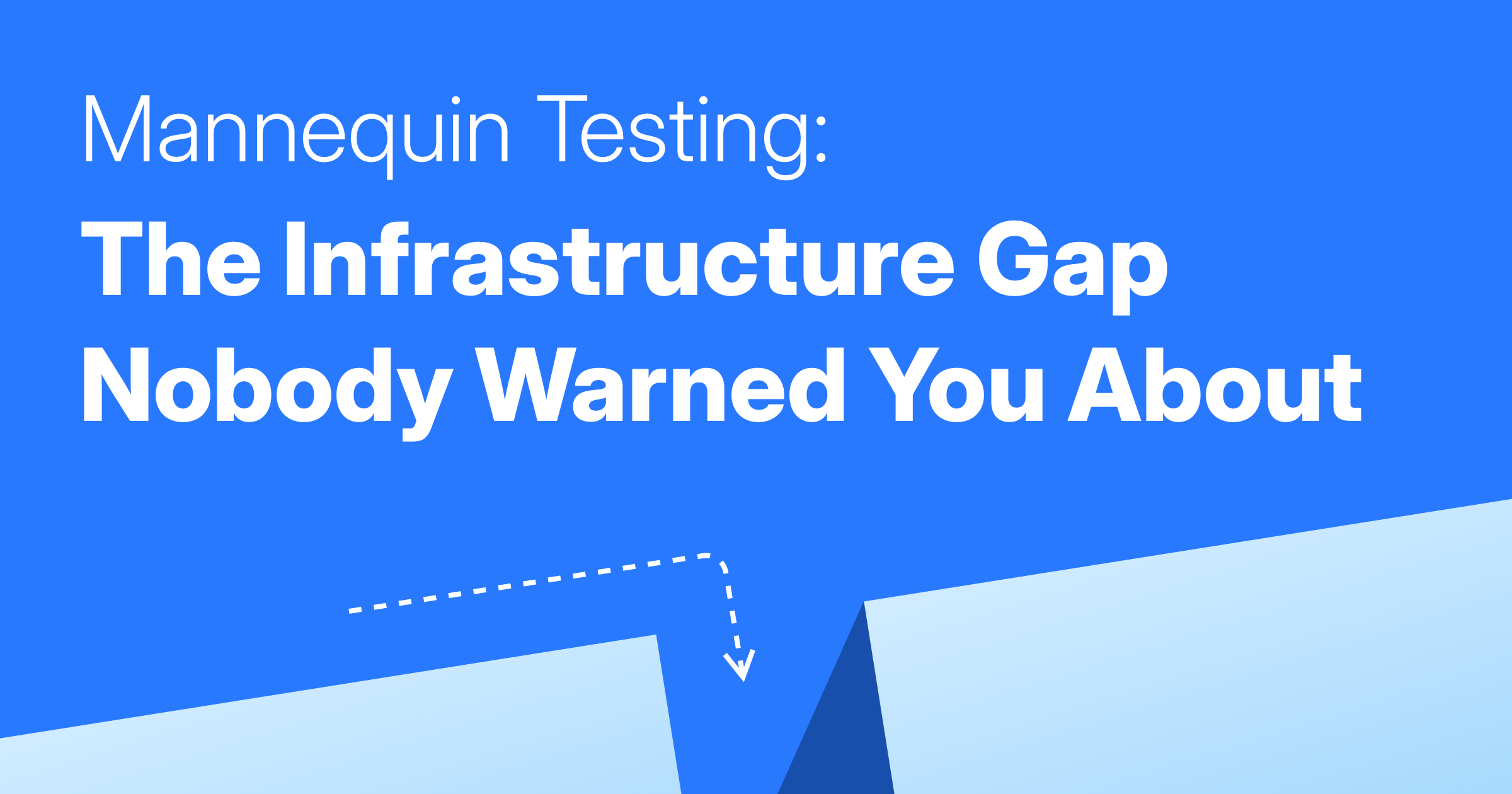 Mannequin Testing: The Diaper Infrastructure Gap | CORIO