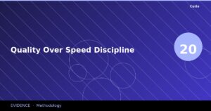 20 items on the to-do list. The urgent one gets priority — the other 19 do not get shortcuts.
