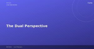 The Dual Perspective