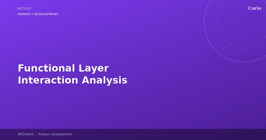 Functional Layer Interaction Analysis
