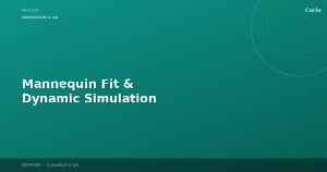 Mannequin Fit & Dynamic Simulation