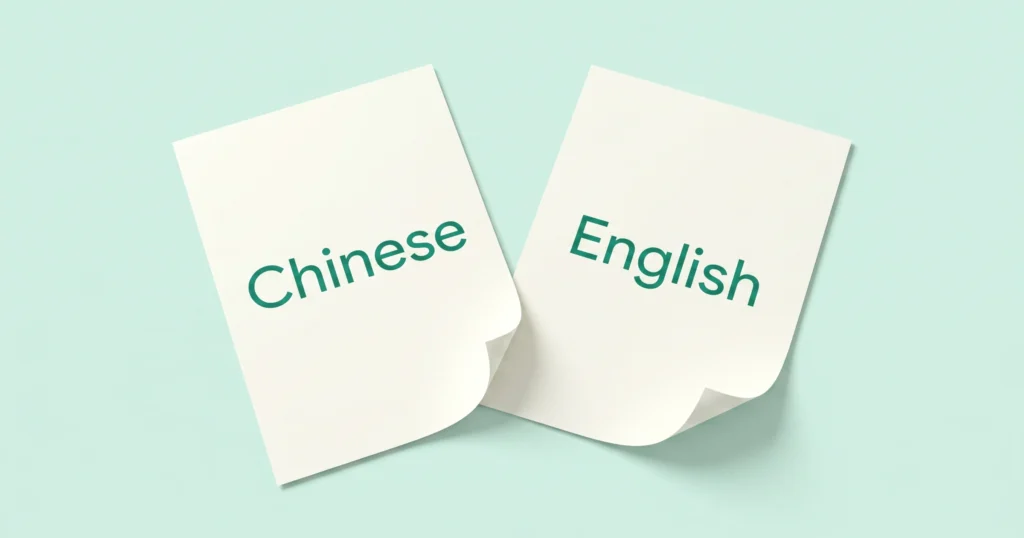 Bilingual Specification Engineering