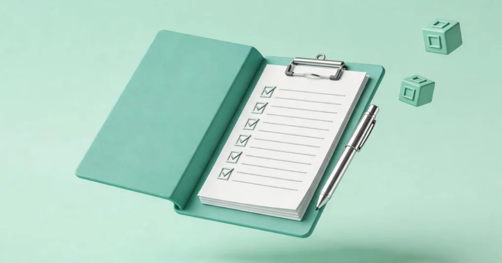 87 inspection items, 5 dimensions — not an industry-standard template, but a screening system built from scratch for this specific category and this specific client need.
