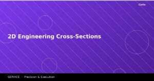 2D Engineering Cross-Sections