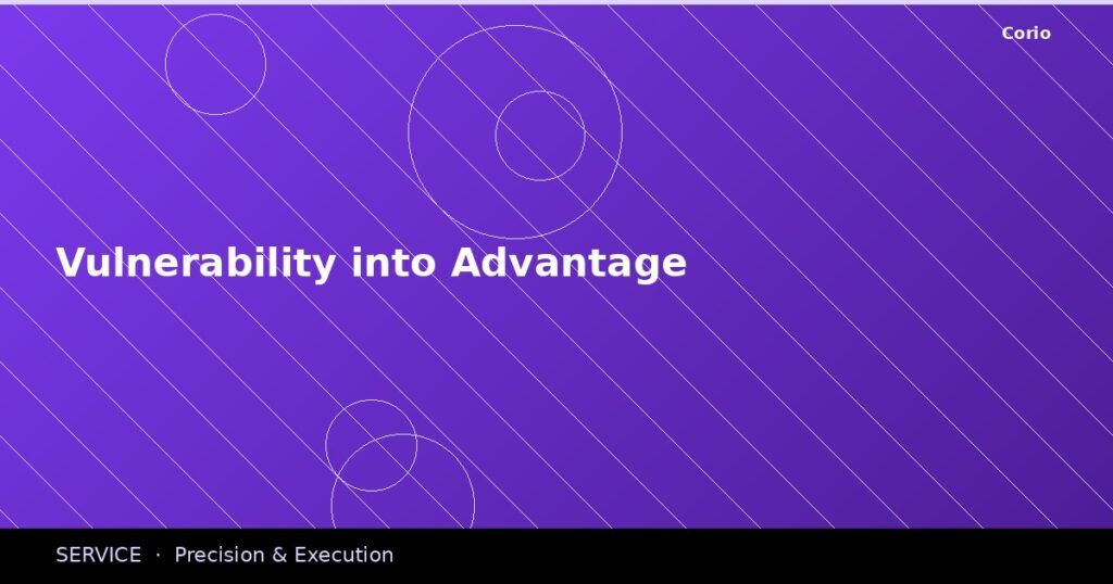 CORIO Service: Vulnerability into Advantage