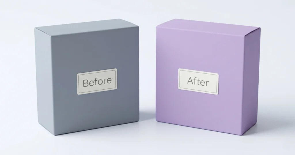 Before vs. After Visual Verification